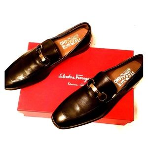 Ferragamo Borges Apron Toe Loafer (Men)